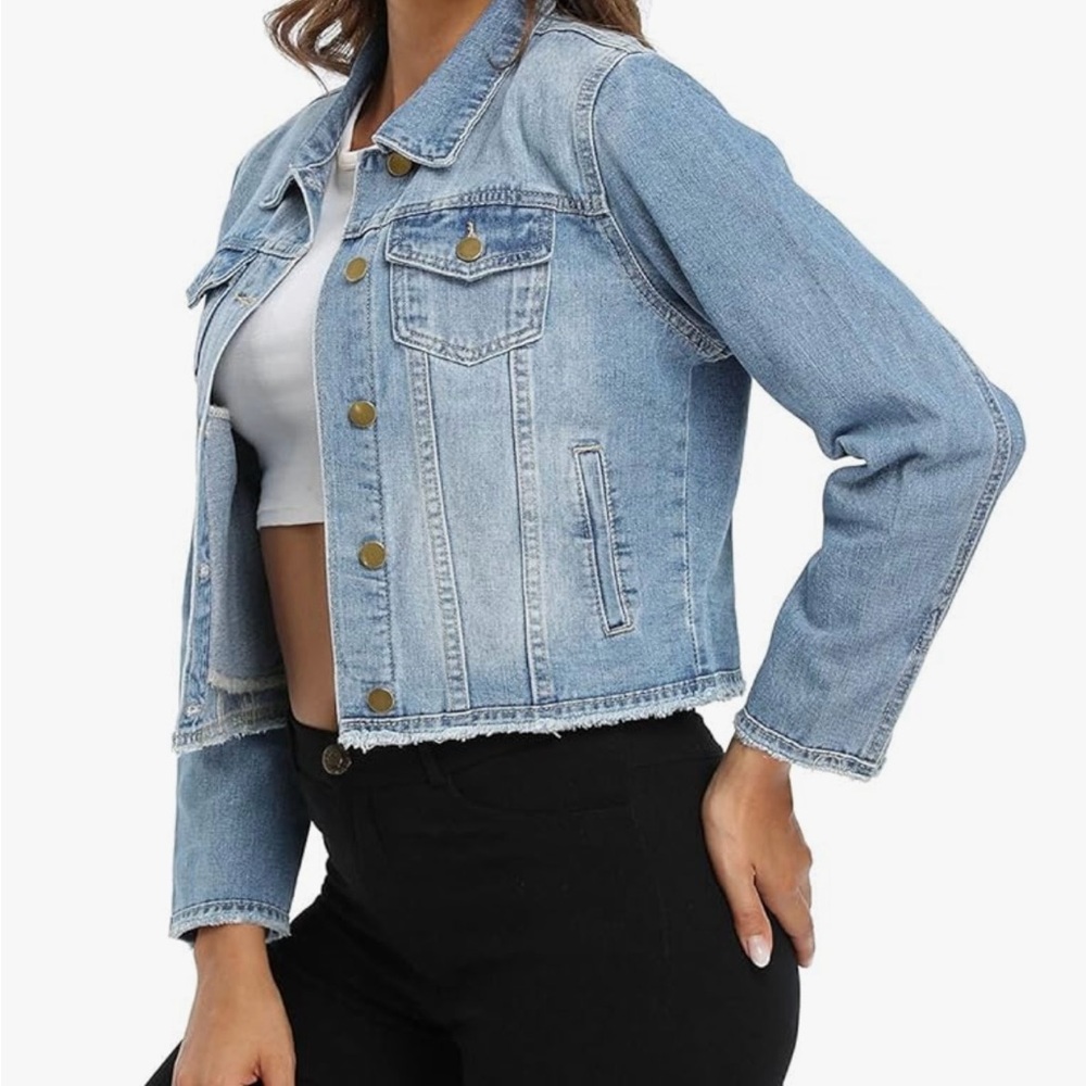 Amazon Light Blue Jean Jacket